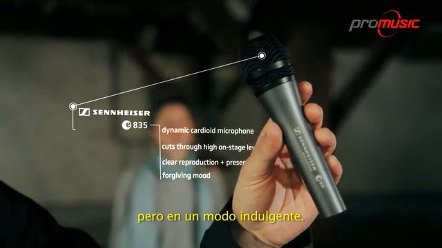 Sennheiser Microfono Vocal e835 Español смотреть онлайн