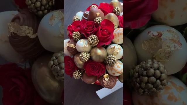Букет из клубники Рубин смотреть онлайн