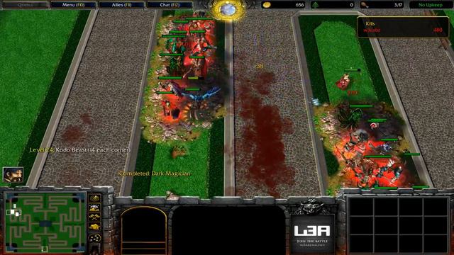 Playing Yu gi Oh TD In Warcraft 3 смотреть онлайн