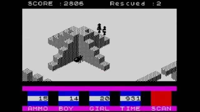 ANT ATTACK - ZX Spectrum Game Review смотреть онлайн