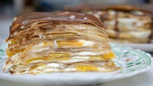 Блинный торт  "Крепвиль" - Я - ТОРТодел!