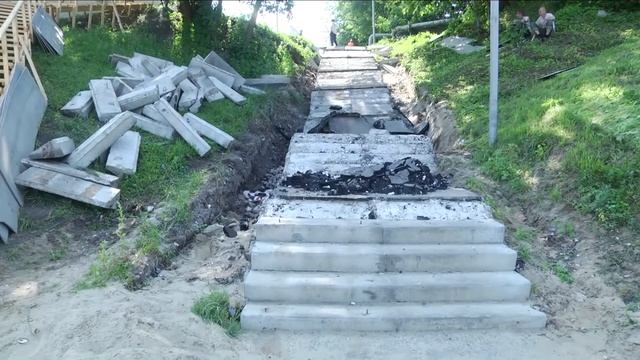Ремонт лестницы на Лыбеди смотреть онлайн