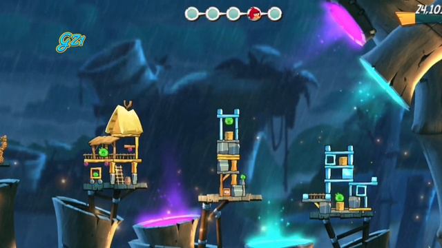 Angry Birds 2 King Pig Panic Shortcut for extra Leonard card - GZ1 смотреть онлайн