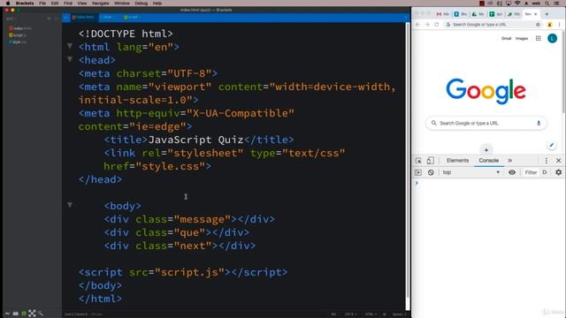 JSON+AJAX+API 1603 Setup HTML and CSS смотреть онлайн