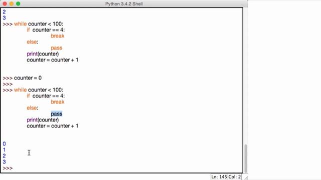 010 Pass, Break and Continue смотреть онлайн