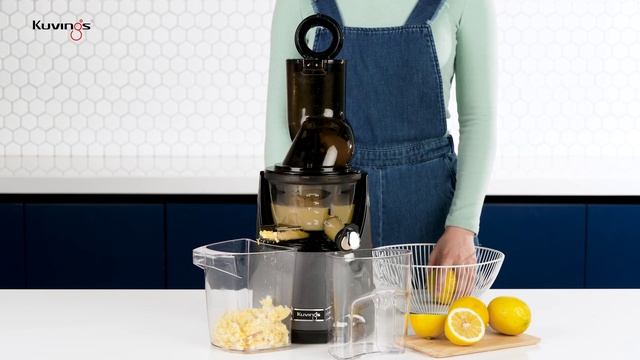 Kuvings Whole Slow Juicer guide - How to make lemon juice смотреть онлайн