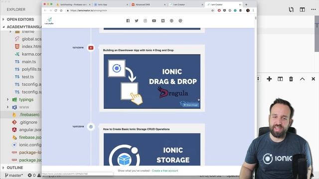 How to Host Your Ionic 4 App as a Website on Firebase & Standard Web Servers смотреть онлайн