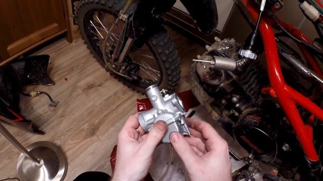 Установка карбюратора Mikuni VM 22 на Irbis ttr 125 (регулировка и настройка) (Babzor.ru) смотреть онлайн