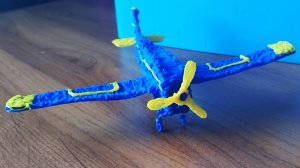 Самолёт-кукурузник из 3D ручки
