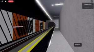 Метро Варшавы // трафик поездов // в Роблокс