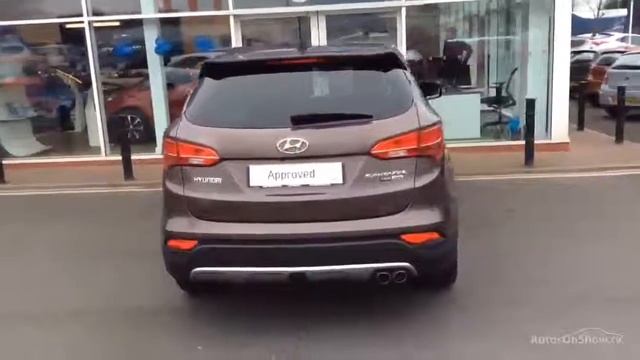 HYUNDAI SANTA FE PREMIUM SE CRDI BROWN 2014 смотреть онлайн