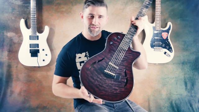 Taylor T5z Pro LTD 2018 Road Show Exclusive Hollowbody, Grapevine Demo смотреть онлайн
