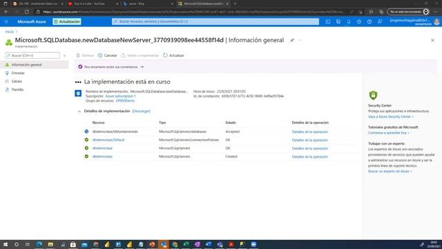 Clase 2 - Diplomado Azure Data Fundamentals 2021 смотреть онлайн