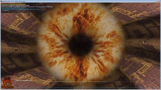 Furmark тест Gigabyte RX470