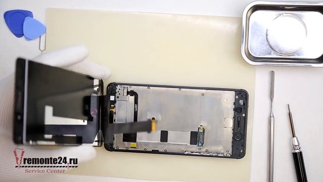 How to disassemble ? Nokia 6 (2017) TA-1021 Take apart Tutorial смотреть онлайн