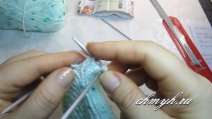 ▶️ Детская МАНИШКА спицами для начинающих! Вязание спицами манишки для ребенка! Манишка для детей