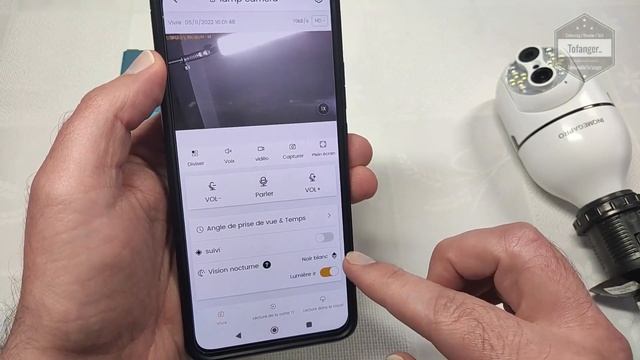 INQMEGAPRO Camera Ampoule - Camera Surveillance WiFi - App IPC360 Home - Android & iOS - Unboxing смотреть онлайн