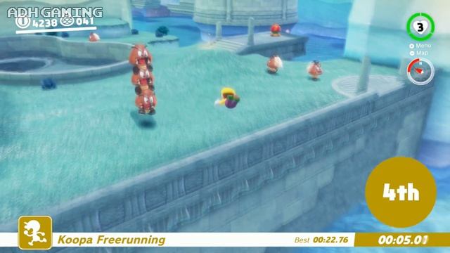Lake Kingdom Koopa Freerunning Master Cup Guide (Super Mario Odyssey) смотреть онлайн