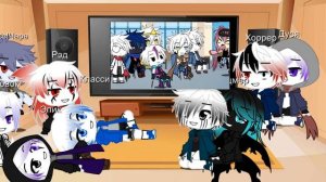 Реакция Сансов АУ на "Прикол "знакомства с классом"//Gacha life// Undertale AUs // sansect"