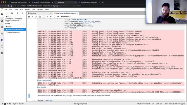 AutoML on Kubeflow with Kale смотреть онлайн
