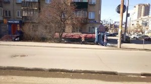 поездка на трамвае КТМ-5 ( 71-605М3 мод Челябинск), борт 1279, маршрут 20 модернизированный