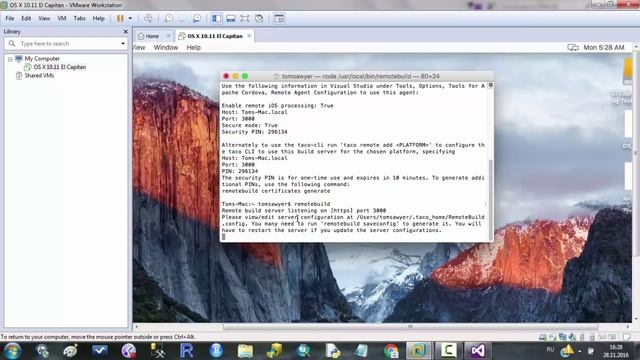 Урок 2. Apache Cordova. iOS application. Building app and ipa. смотреть онлайн