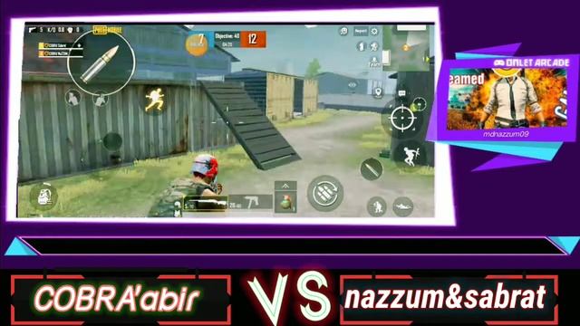 COBRA'abir vs [nazzum_subrat] pubg mobile TDM GAMING || এটা কোন কথা হে ভাই আপনেই কন || 1 VS 2 смотреть онлайн