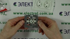 Розетка двойная без заземления Makel Lillium Natural Kare белый 32001017