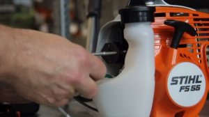 Ремонт триммера Stihl FS 55. Замена топливного фильтра на мотокосе «Штиль»