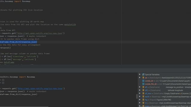 ISS live location tracker python plot (Live update plot - matplotlib) смотреть онлайн