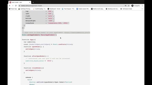 02-useState hook to store boolean | React Hooks For Beginners смотреть онлайн