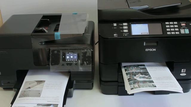 Epson WorkForce Pro WP 4540 vs HP OfficeJet Pro 8610 смотреть онлайн