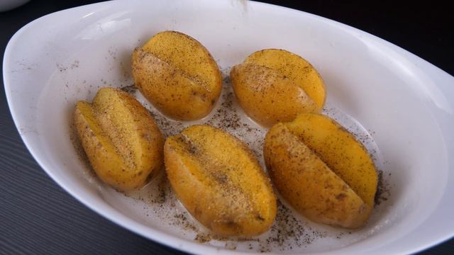 Ofenkartoffeln mit Speck! Leckeres und schnelles Abendessen! смотреть онлайн