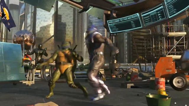 Injustice 2 - Черепашки ниндзя смотреть онлайн