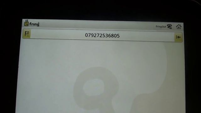 VoIP-звонки с Andriod-планшета Samsung через fring (SIP call) смотреть онлайн