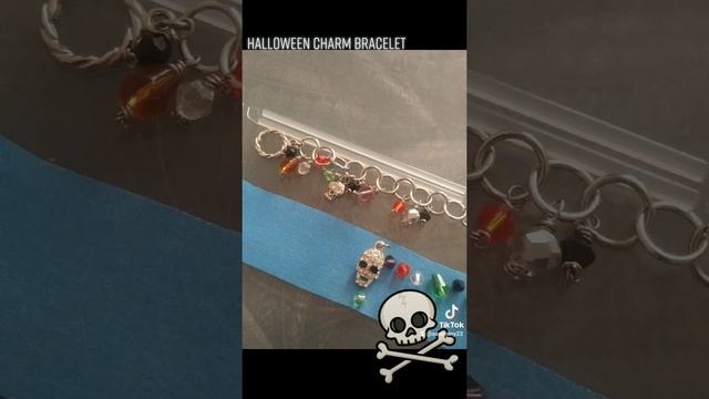 #halloween #skull #charmbracelet #tutorial смотреть онлайн