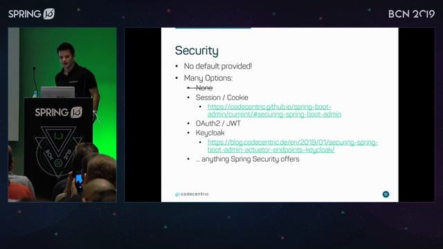 Cloud Native Spring Boot Admin by Johannes Edmeier @ Spring I/O 2019 смотреть онлайн