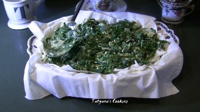 Вкуснейший Греческий пирог СПАНАКОПИТА из теста фило смотреть онлайн