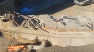 Мицубиси Паджеро замена бензобака