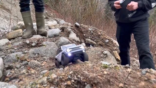 Trx4m !!! Behind CAMP part 2 roads under construction! смотреть онлайн