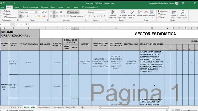 POA 2024 CAPACITACION LLENADO FORMULARIO POA Excel 2023 06 23 11 51 03 смотреть онлайн