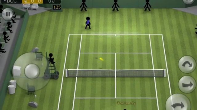 【スティックマンテニス】本格派棒人間テニスゲーム『Stickman Tennis』プレイ動画です。Stick tennis game is "Stickman Tennis" play video. смотреть онлайн