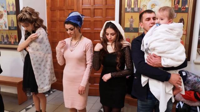 Крестины Марка\Таинство крещения ребёнка смотреть онлайн