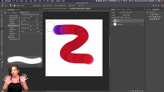 Photoshop Daily Creative Challenge - Custom Brush | Adobe Creative Cloud смотреть онлайн