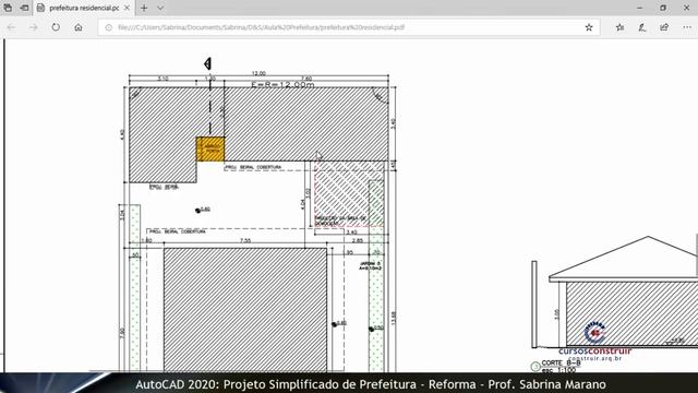 AutoCAD 2020 Aula 2/18: Projeto Completo X Projeto Simplificado de Prefeitura смотреть онлайн