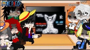 \\luffy' family ( +  shanks) react to luffy // =[one piece]= ( not ship!) +{ gacha ultra}+