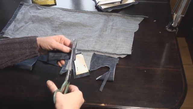 Брюки для собаки.Раскладка выкройки на ткань. смотреть онлайн