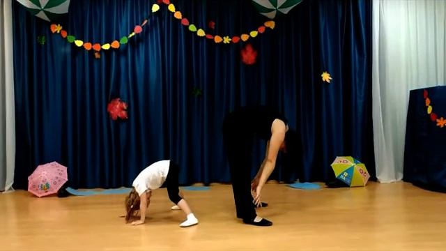 Парная гимнастика с мамой #будьздоров