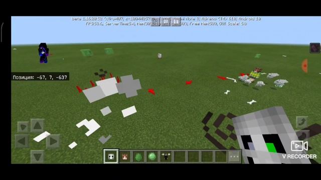 Undertale в Minecraft Санс vs Гастер vs Чара смотреть онлайн