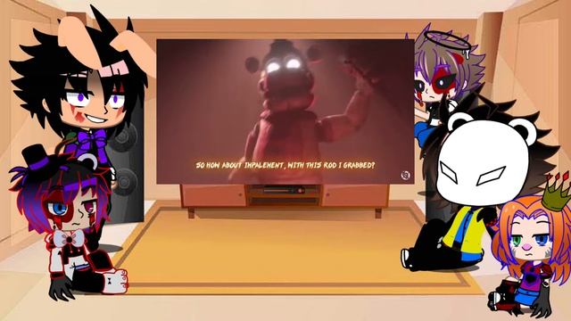 Aftons react to fnaf books/part2 смотреть онлайн